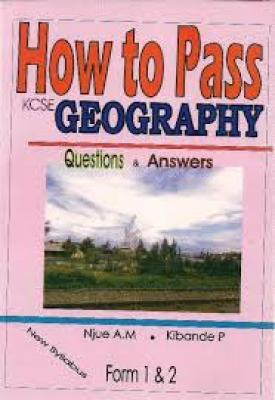 How To Pass 1 &amp; 2 Geography